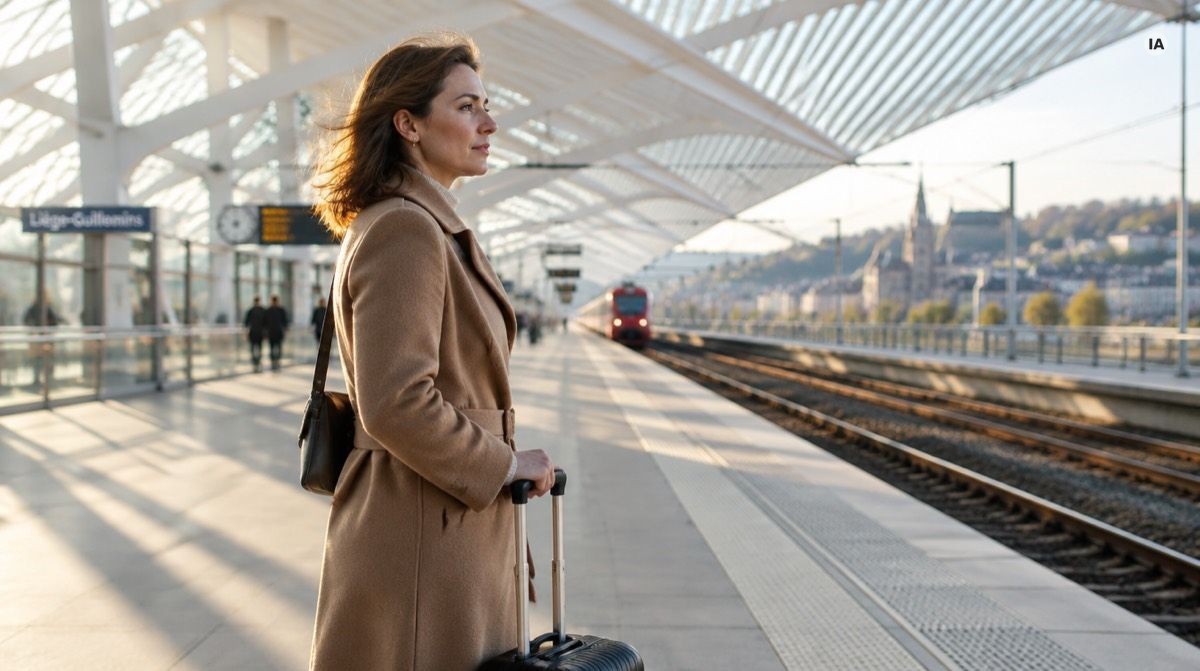 La même gare, générée avec GPT Image 2 et 2.5.